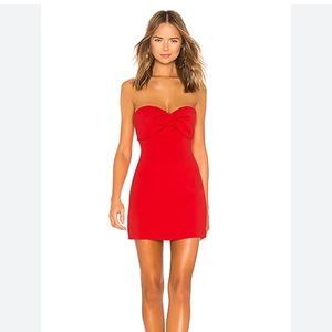 Brand new with tags NBD Jacques Mini Dress in Red